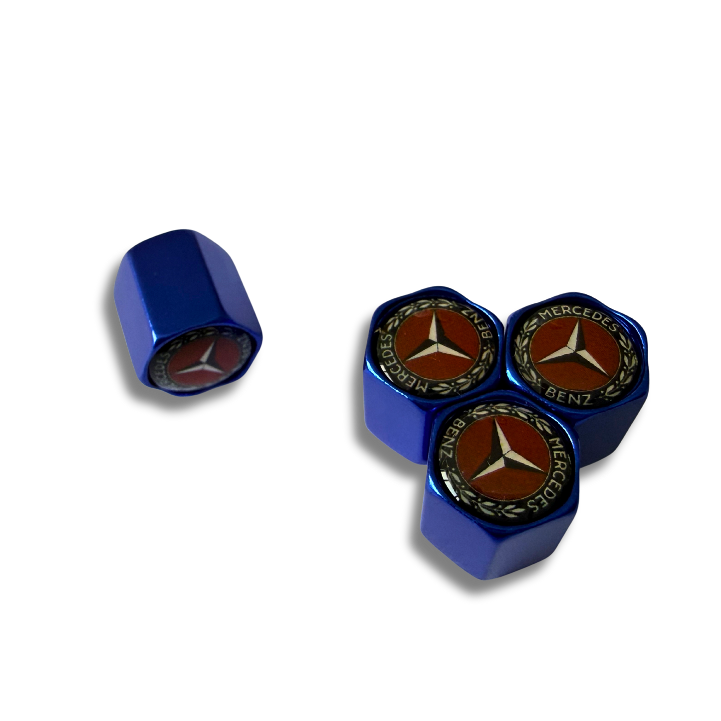 Mercedes Retro Valve Caps