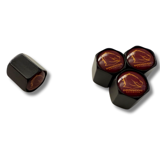 Broncos Valve Caps