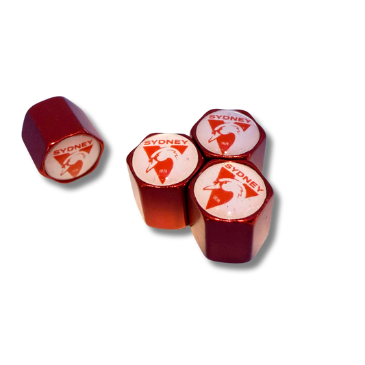 Sydney Swans Valve Caps
