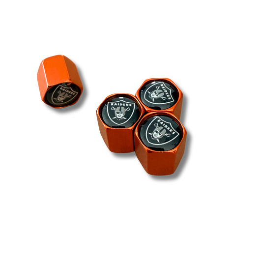 Raiders Valve Caps