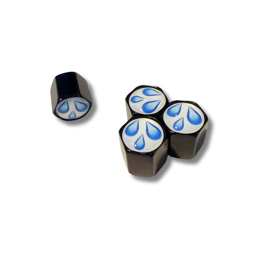 Water Emoji Valve Caps
