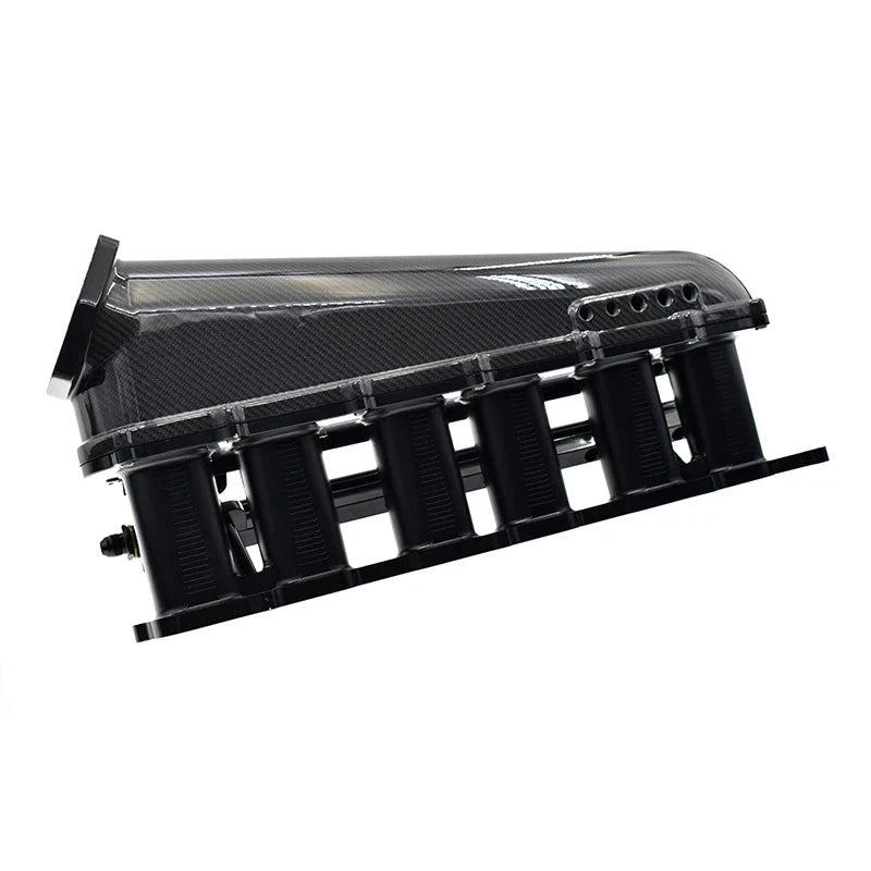 Billet Labz Carbon Fiber + Billet Aluminum Intake Manifold for Toyota 1JZ 2JZ GTE Engine