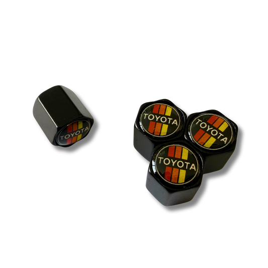 Toyota Retro Valve Caps