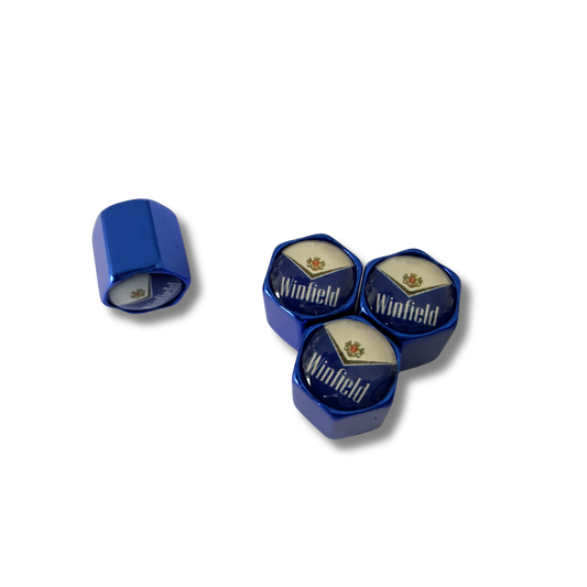 Winfield Blues Valve Caps
