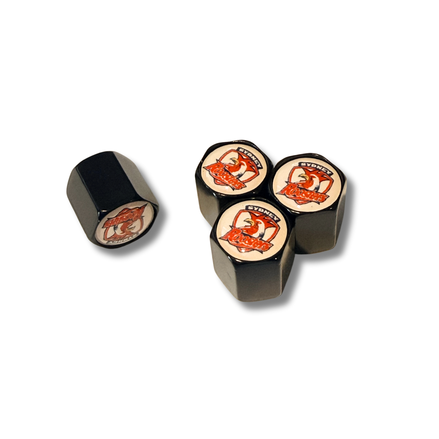Sydney Roosters Valve Caps