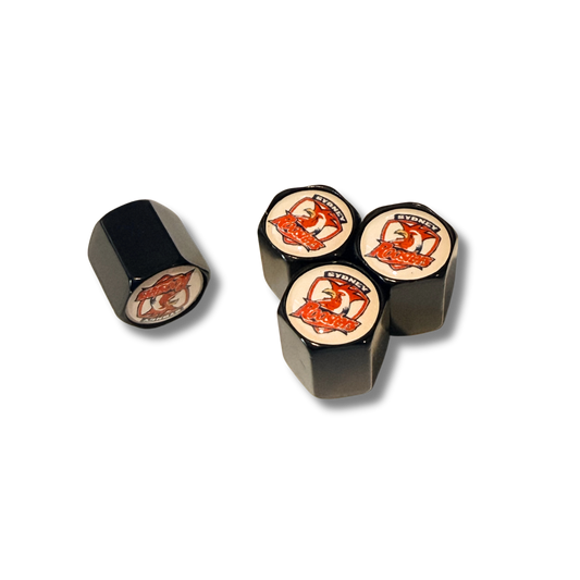 Sydney Roosters Valve Caps