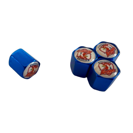 Sydney Roosters Valve Caps