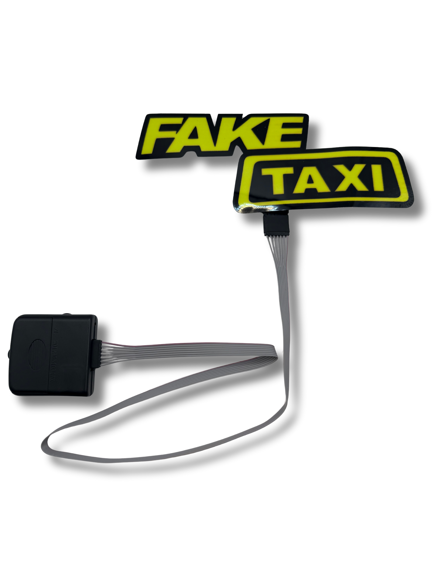 Fake Taxi Electric Sticker