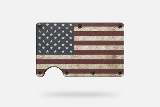 Elite Slim Wallet - American Flag