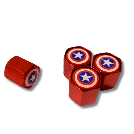 Captain America Valve Caps