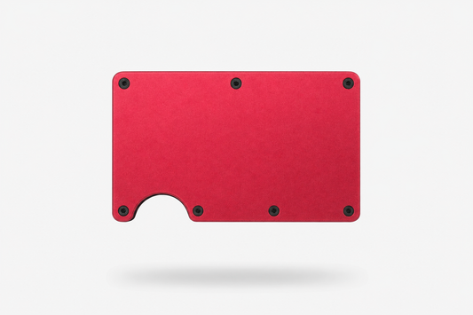 Elite Slim Wallet - Deep Red