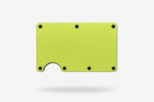 Elite Slim Wallet - Fluorescent Yellow