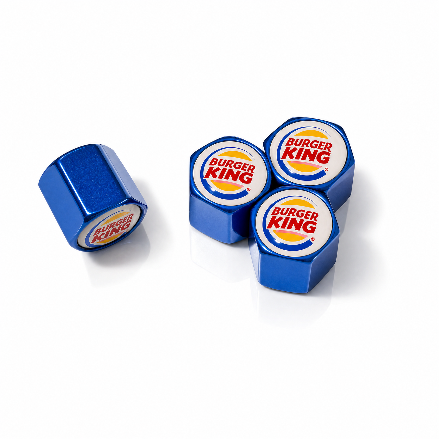 Burger King billet valve caps - premium product image