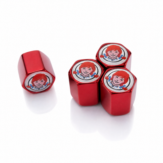 Wendy's billet valve caps - premium product image