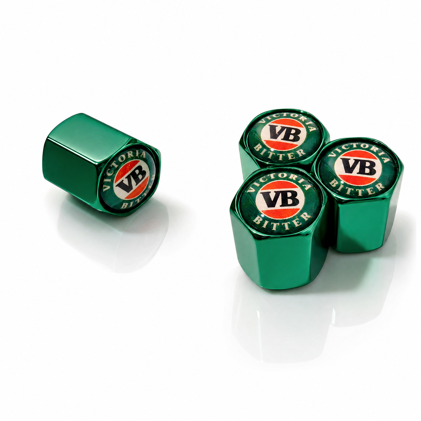 VB billet valve caps - premium product image