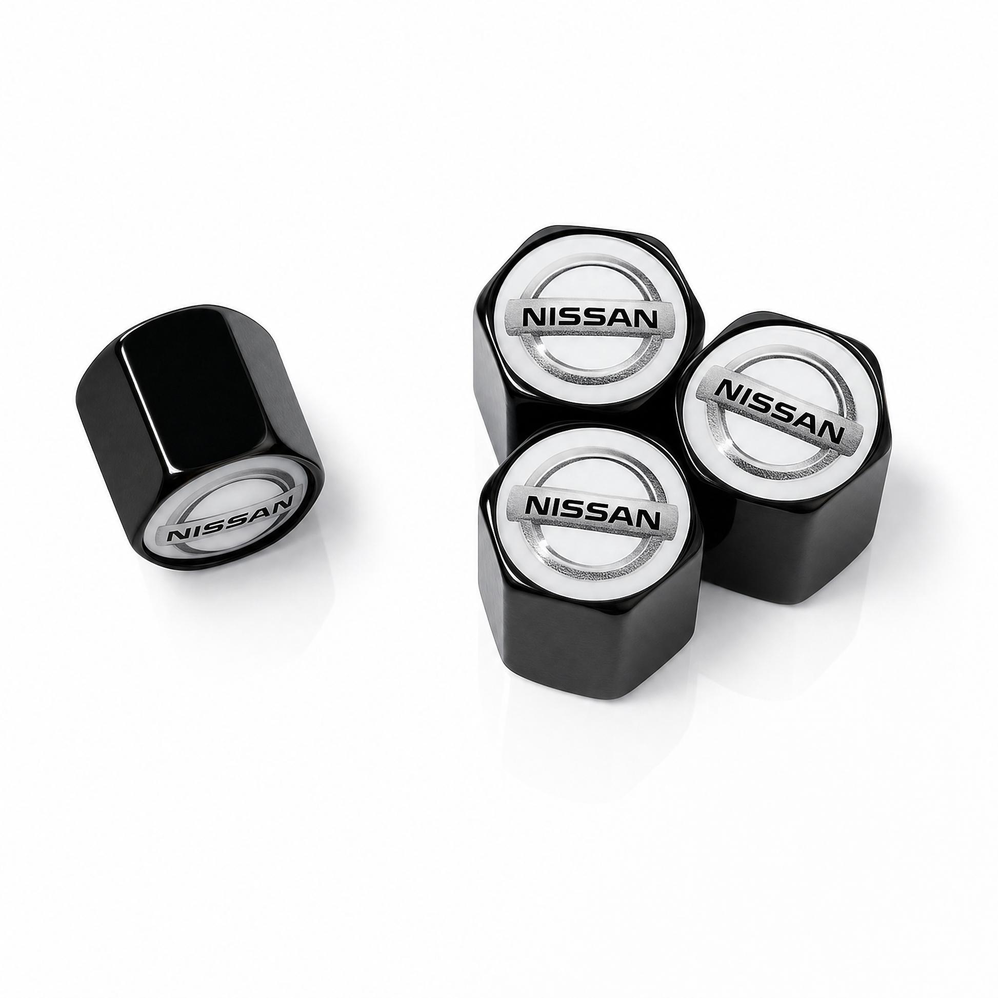 Nissan billet valve caps - premium