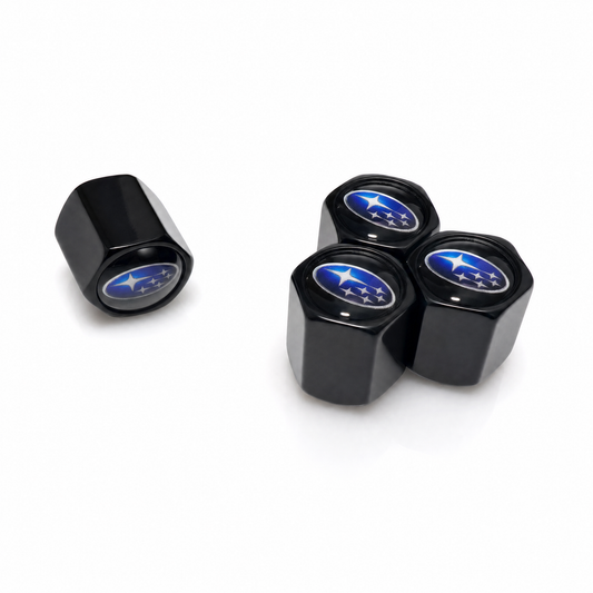 Subaru billet valve caps - premium