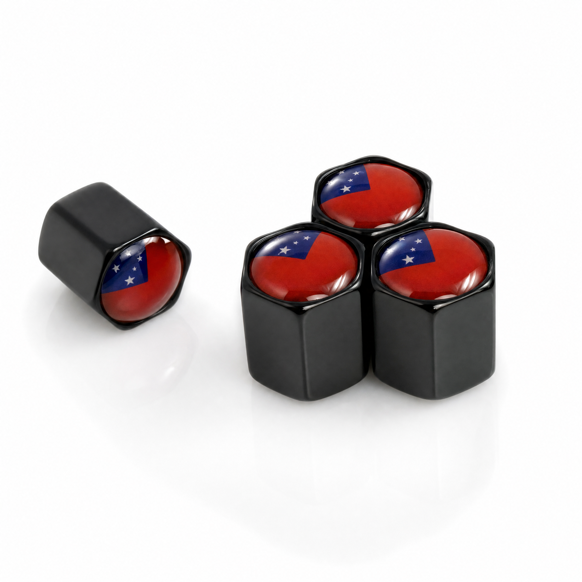 Samoa Flag black v2