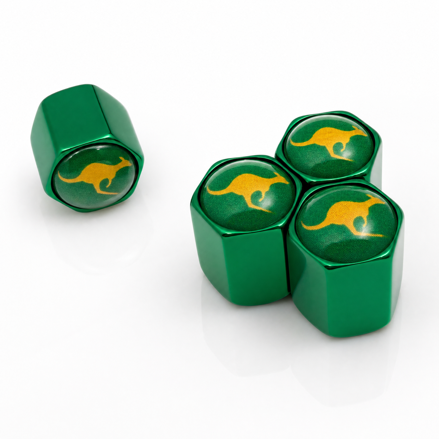 Kangaroo billet valve caps - premium