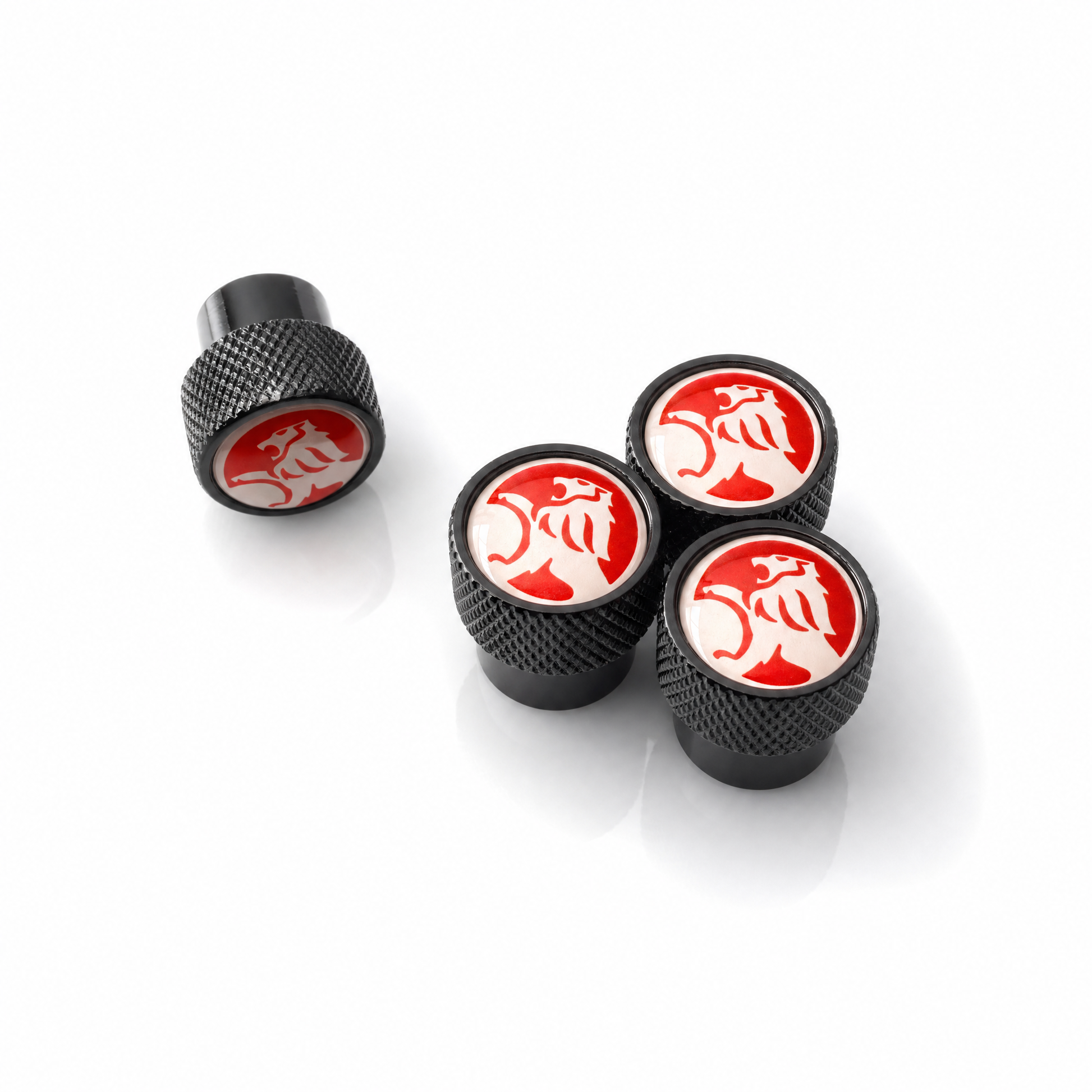 Holden billet valve caps - premium