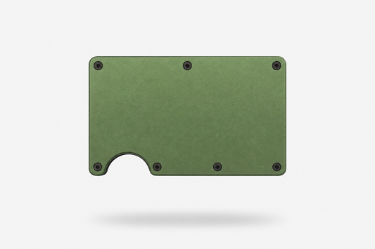 Elite Slim Wallet - Navy Green