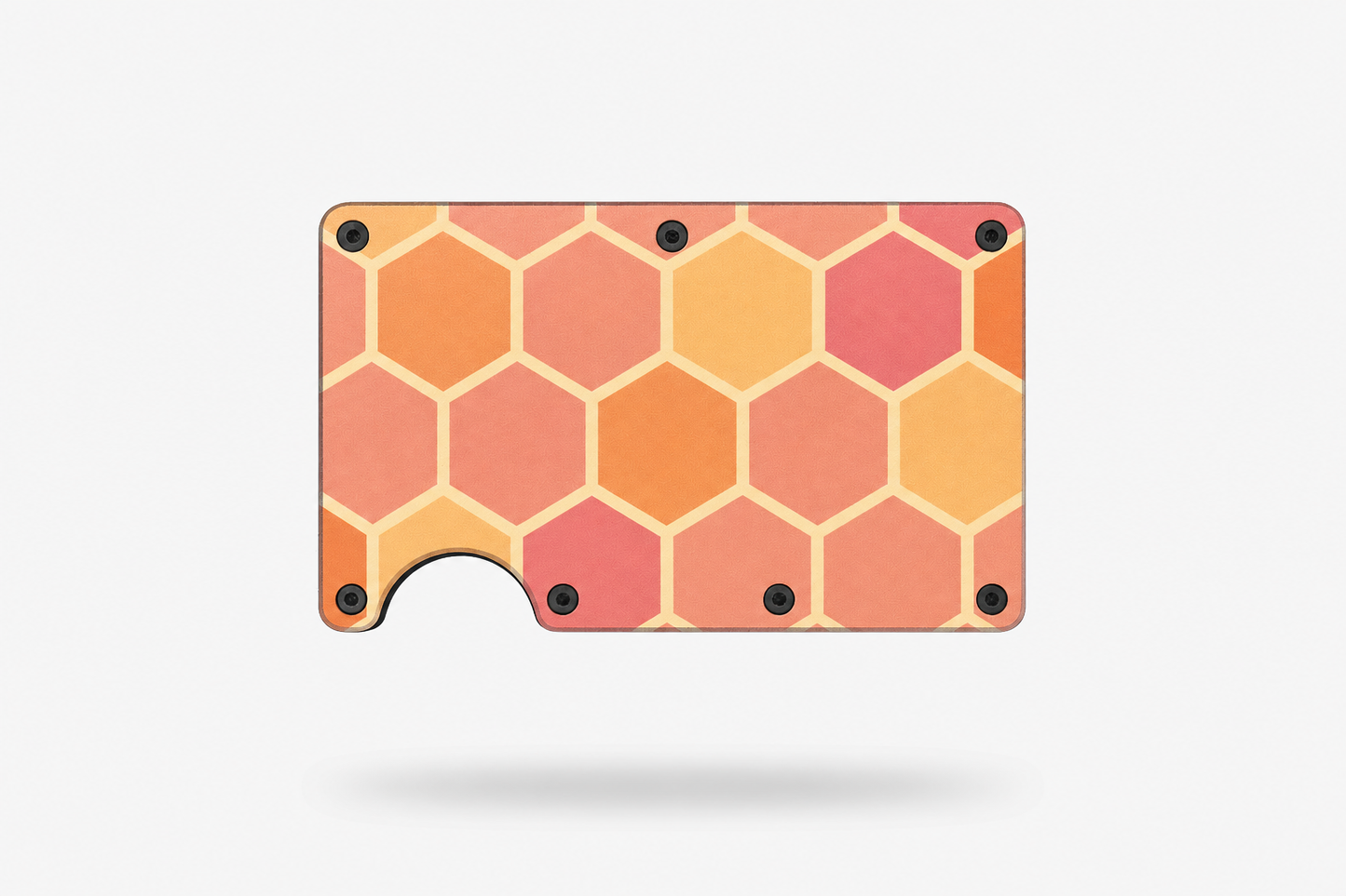 Elite Slim Wallet - Honeycomb Coral